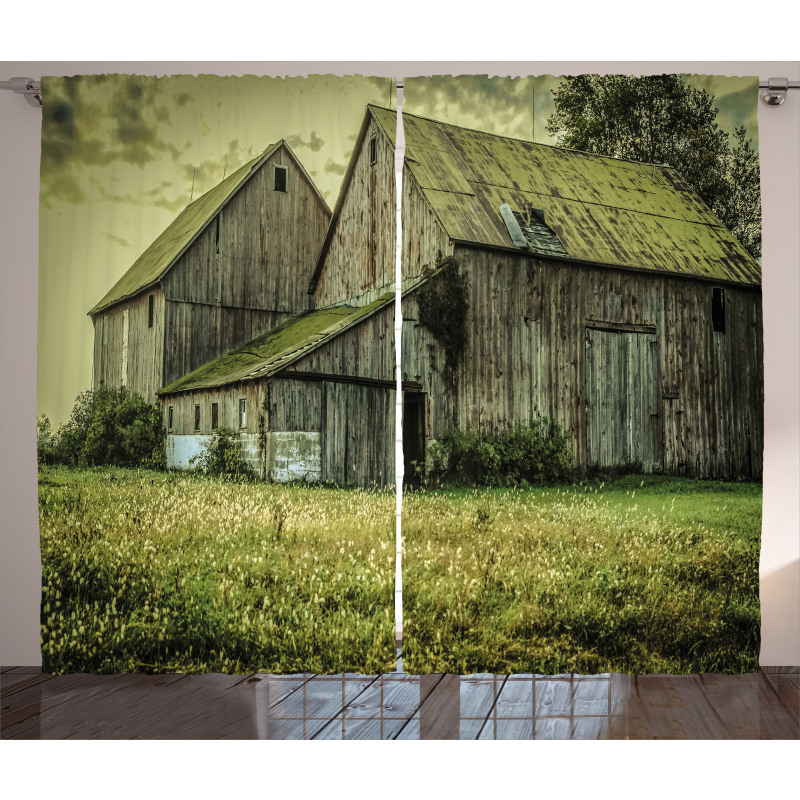 American Farmer Barn Curtain