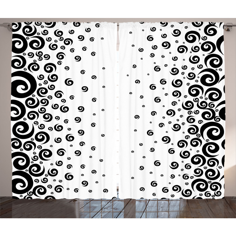 Abstract Ornamental Curtain