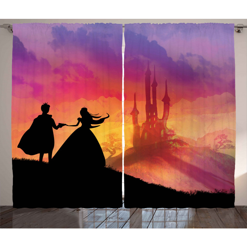 Prince Princess Castle Curtain