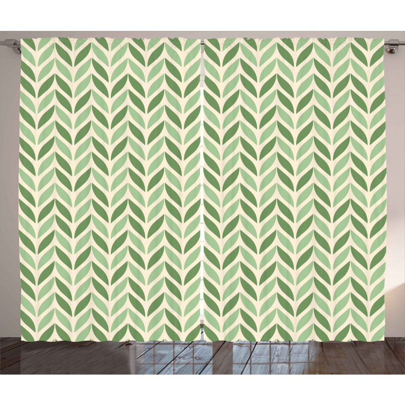 Symmetric Green Curtain