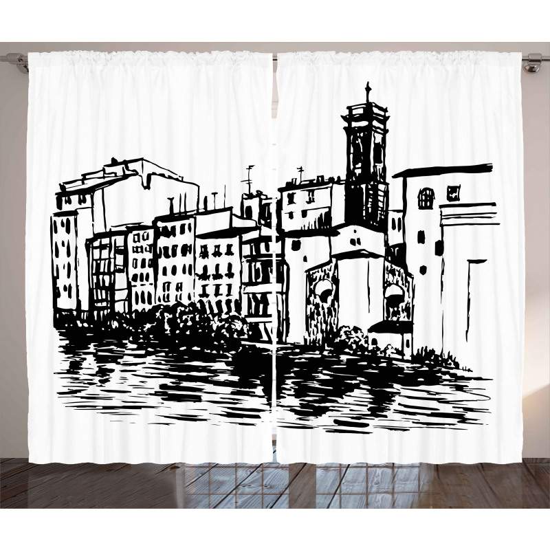 Venice City Historical Curtain