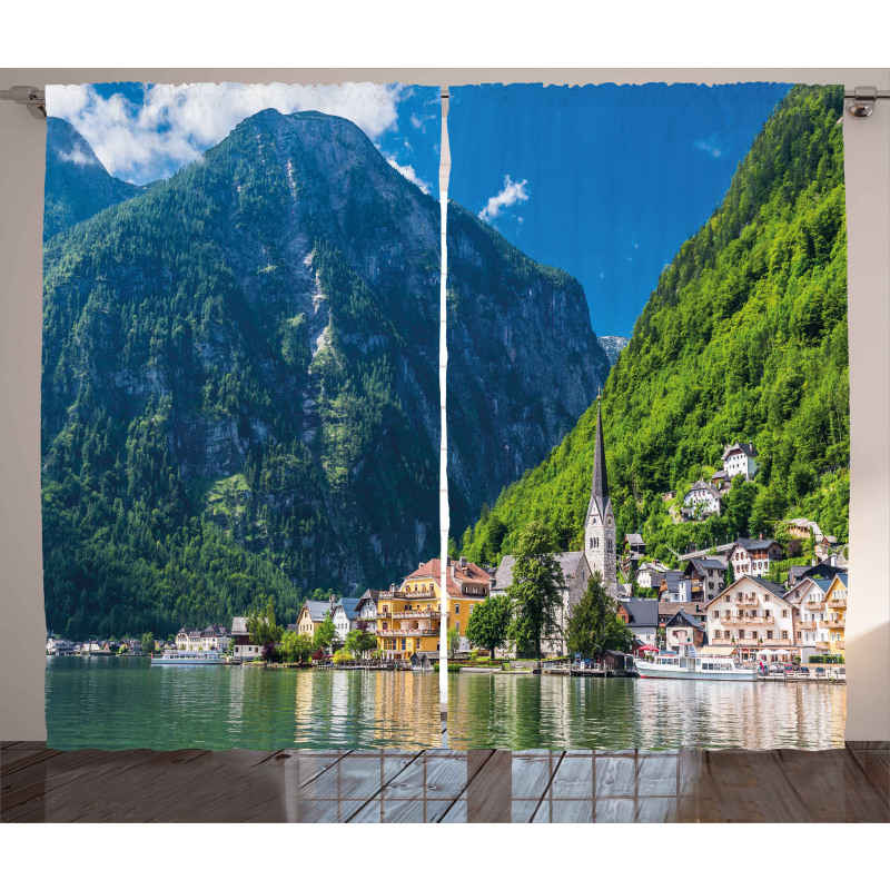Natural View Austria Curtain