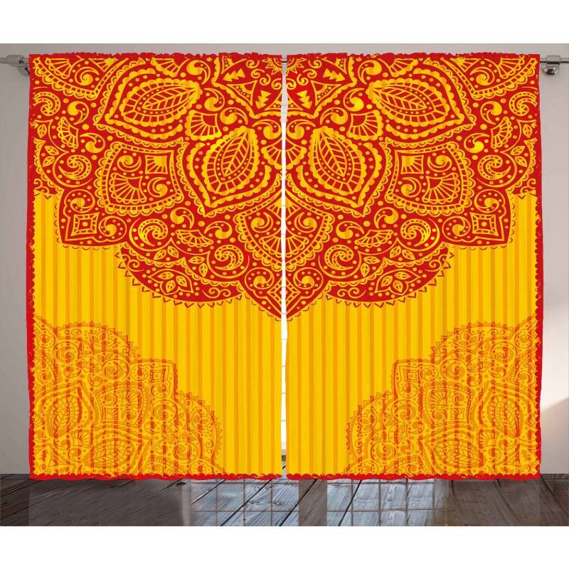 Retro Traditional Design Curtain