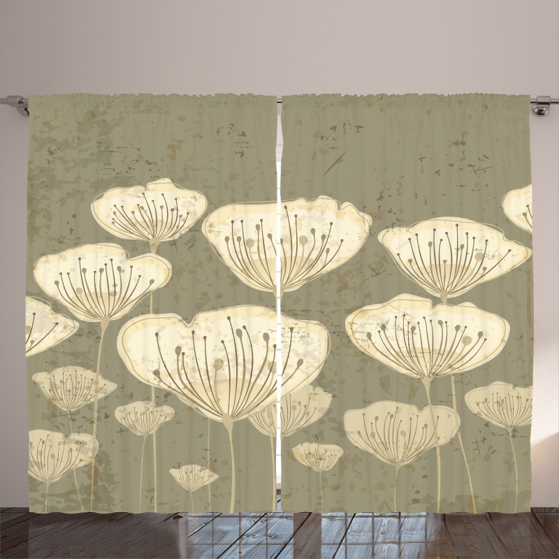 Blooms Essence Nature Curtain