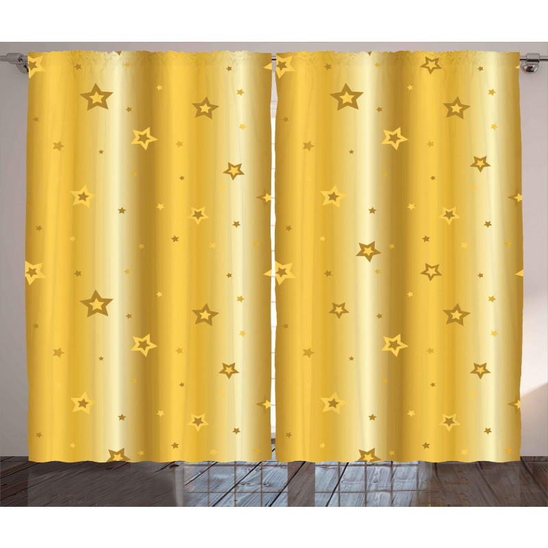 Star Abstract Curtain