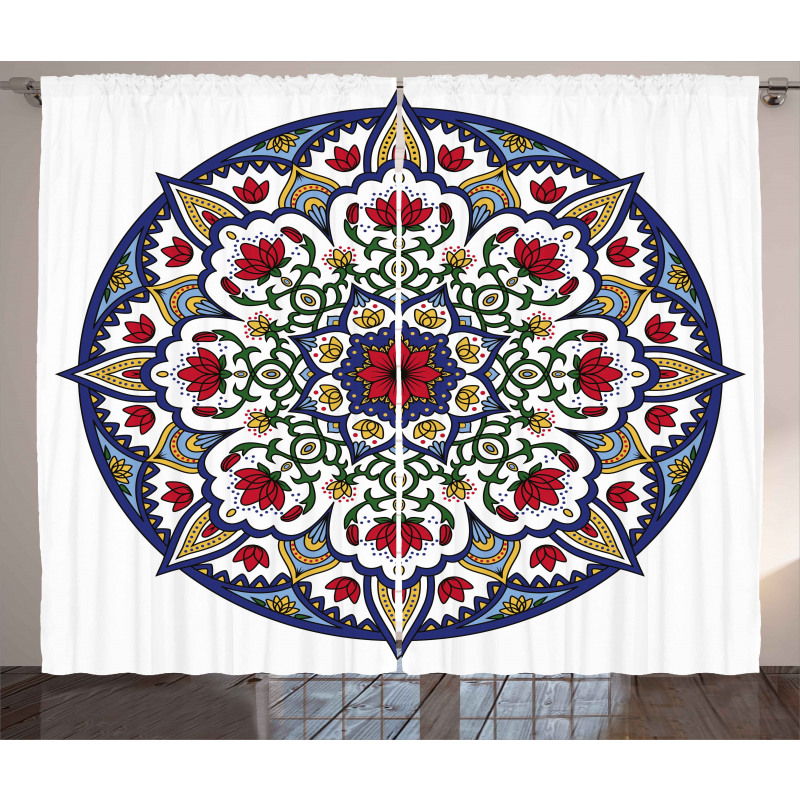 Mandala Lotus Curtain
