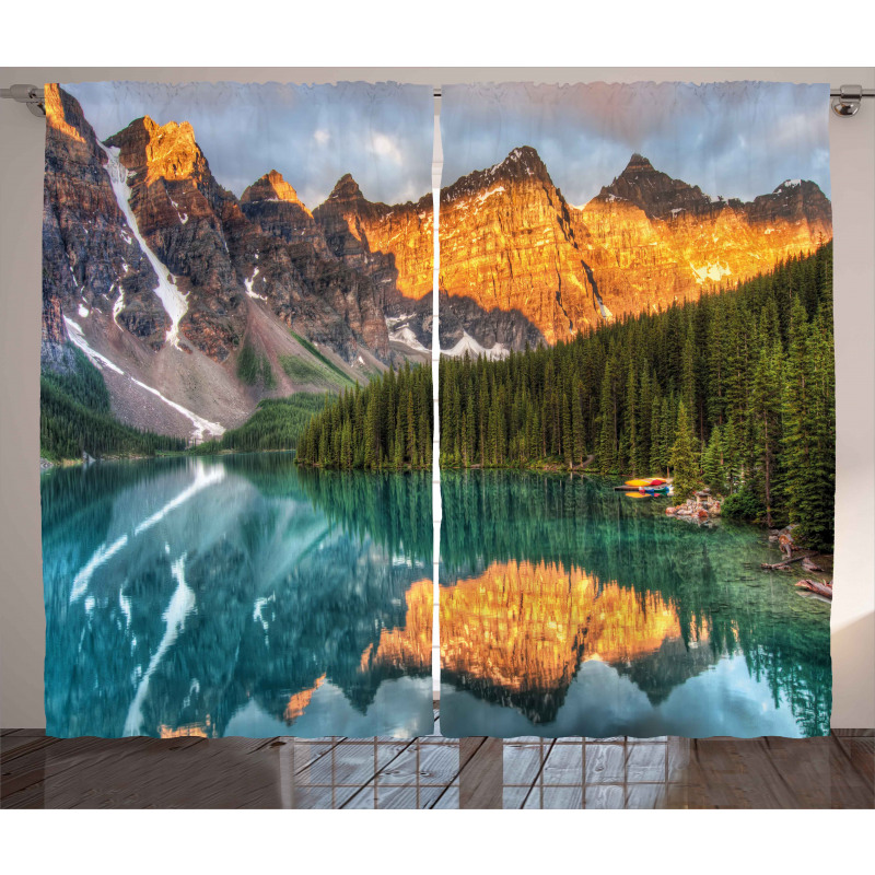 Moraine Lake Canadian Curtain