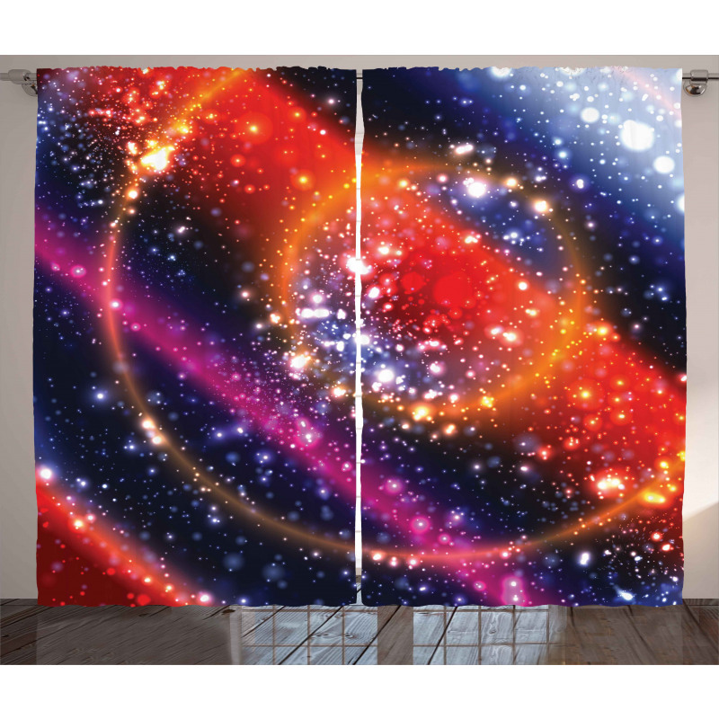 Apocalyptic Cosmos Sky Curtain