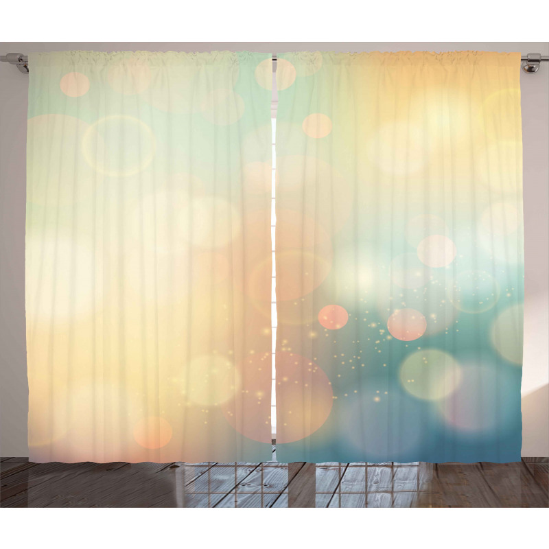 Ocean Themed Sunbeams Curtain