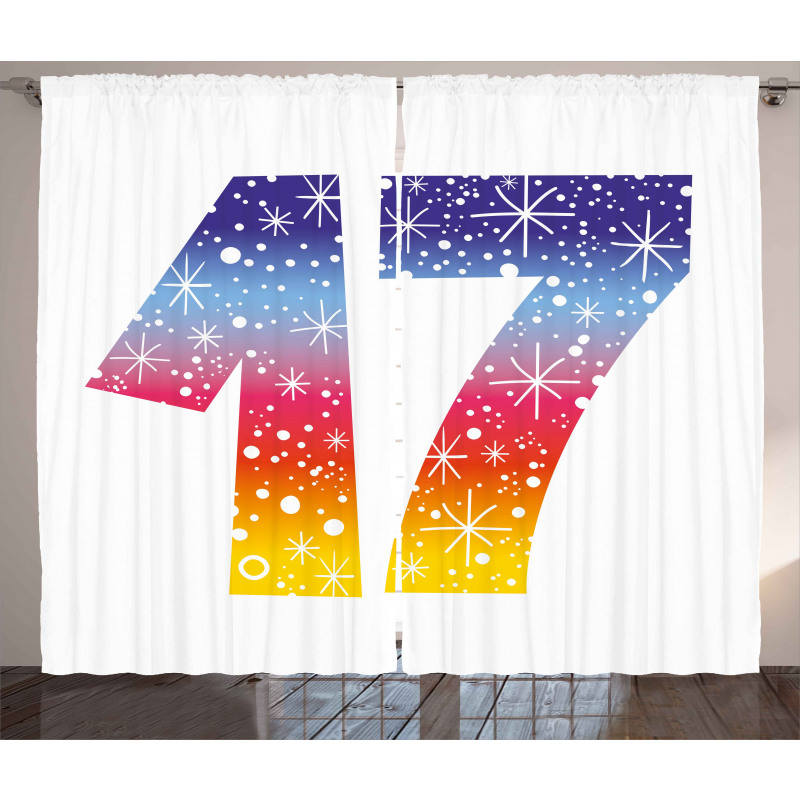 17 Party Curtain
