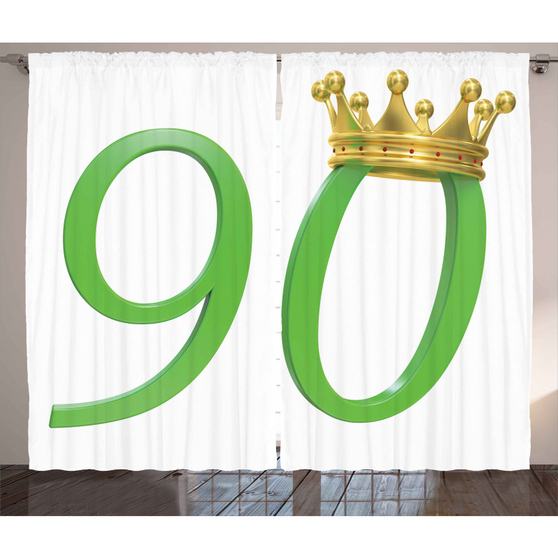 Queen Crown 90 Curtain