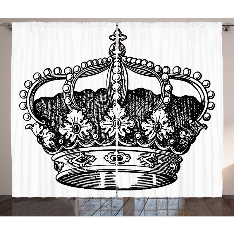 Antique Royal Monarch Curtain