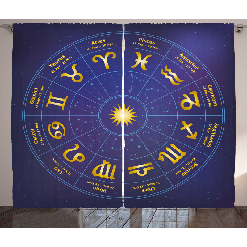 Horoscope Birth Dates Curtain