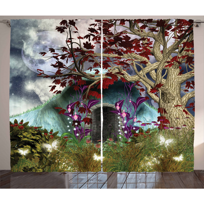 Mystical Tree Curtain