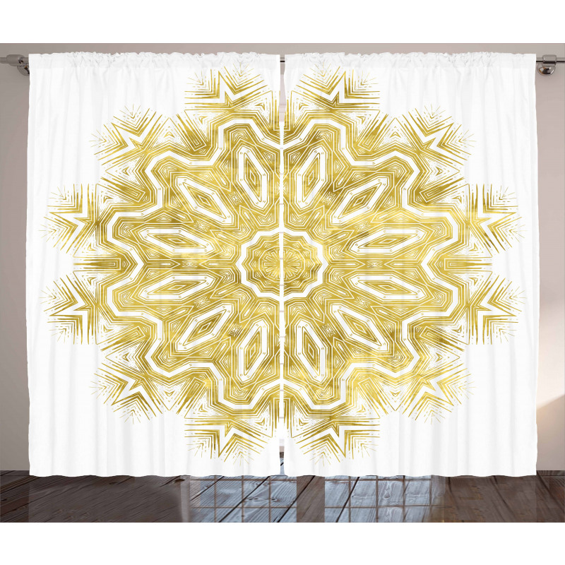 Oriental Modern Pattern Curtain