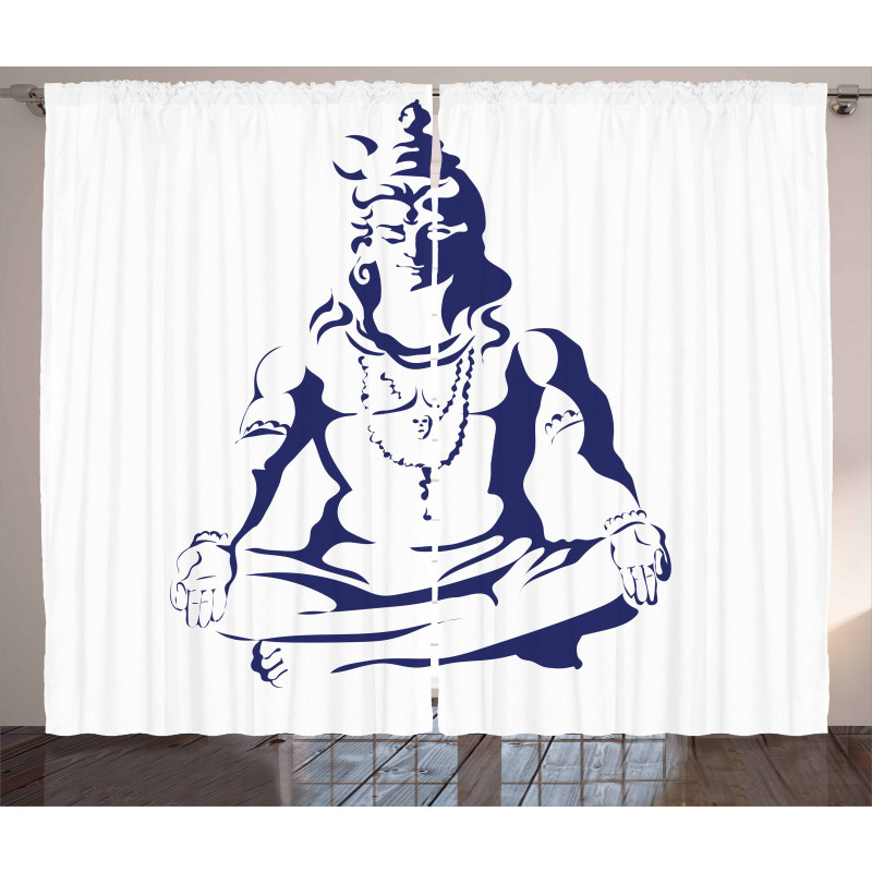 Lotus Position Curtain