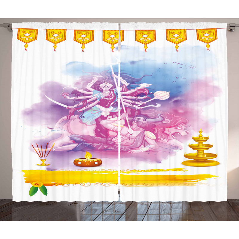 Ceremonial Cultural Happy Curtain