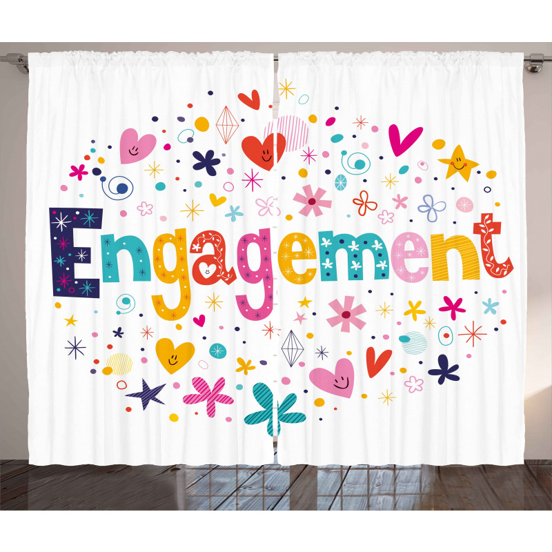 Engagement Party Curtain