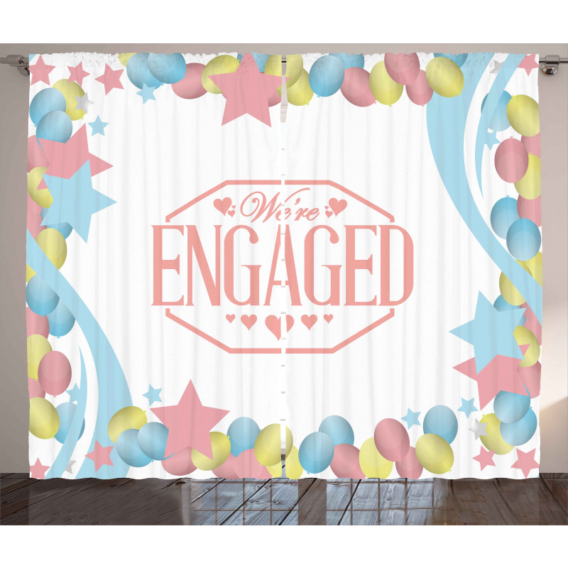 Engagement Theme Curtain