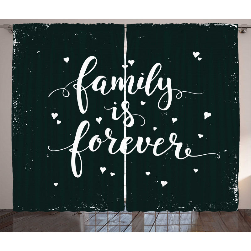Family Forever Curtain
