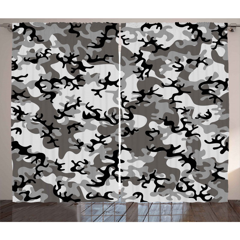 Camouflage Concept Curtain