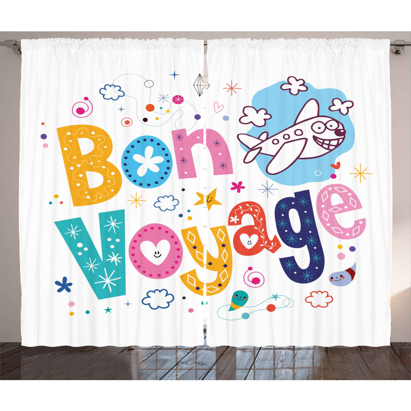Happy Message Curtain