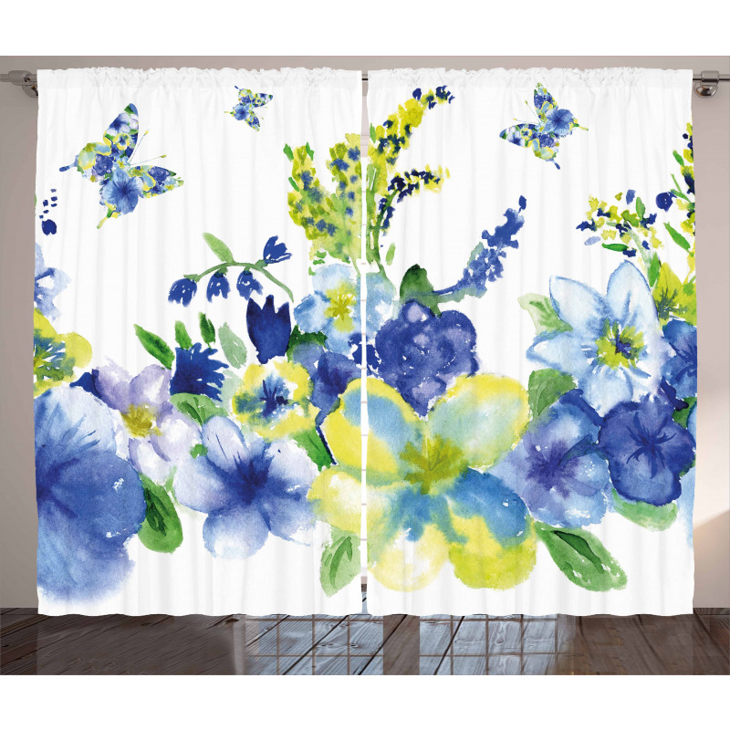 Spring Blooms Curtain