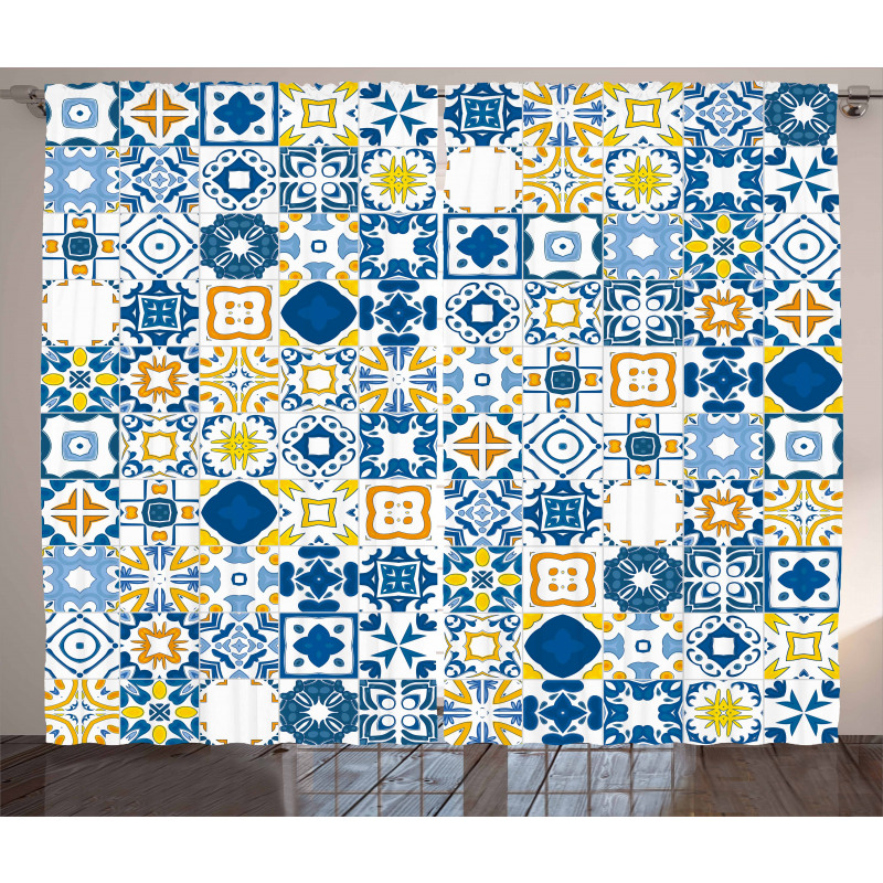 Mosaic Azulejo Curtain