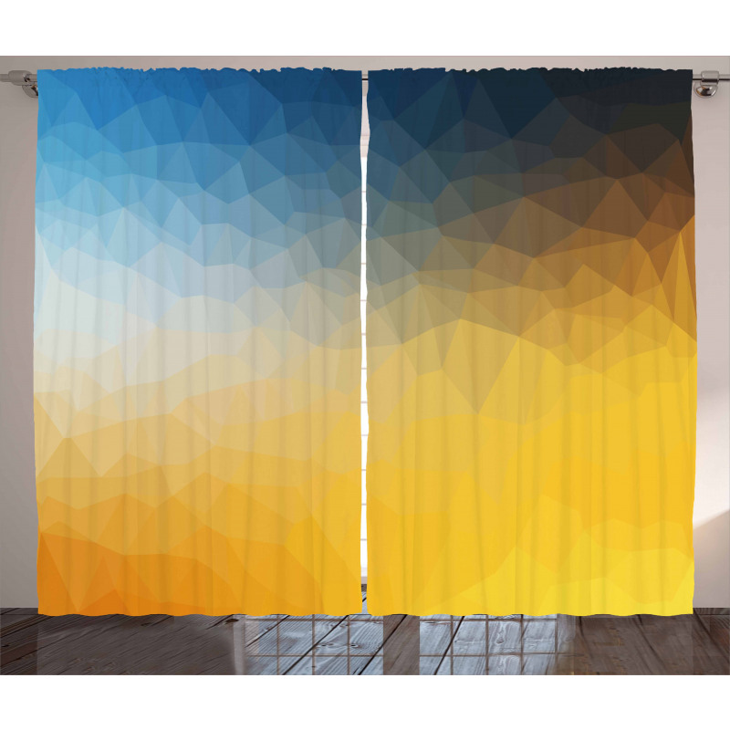 Polygon Fractal Curtain