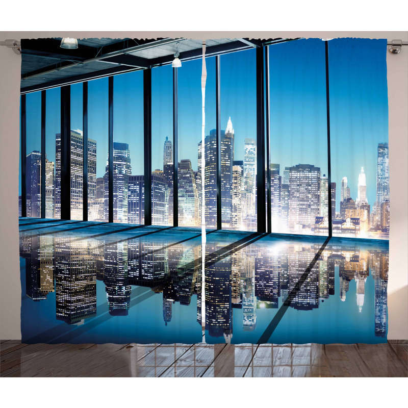 Buildings with Glass Curtain