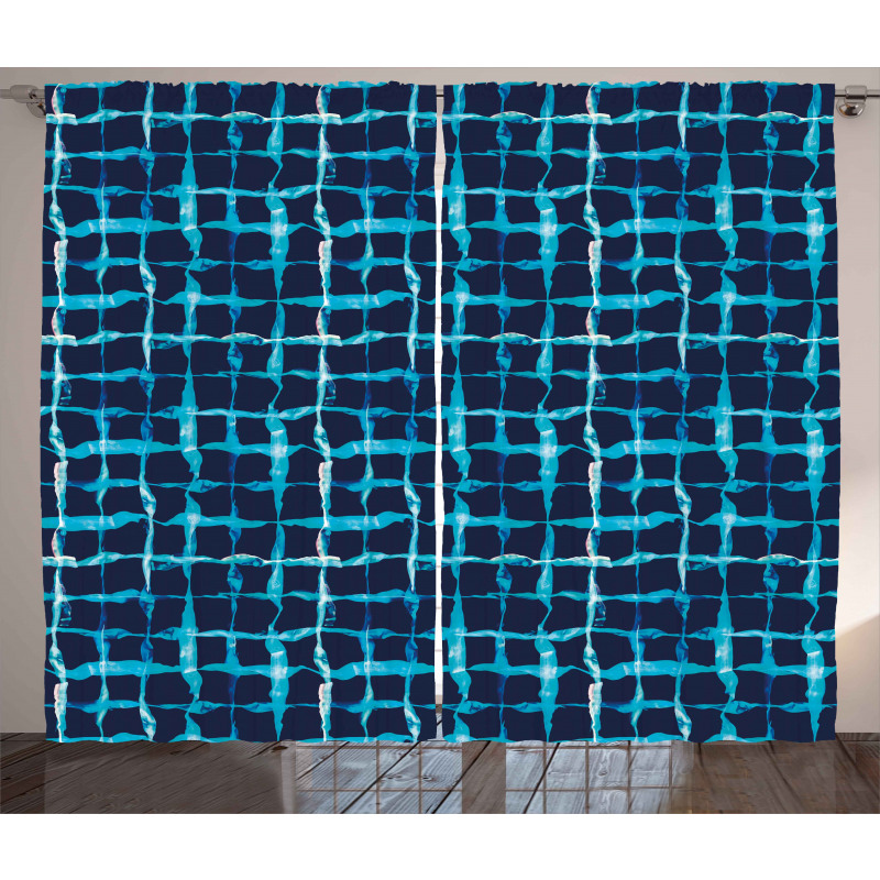 Pool Inspired Design Curtain