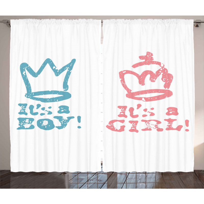 Girl Queen Boy King Curtain