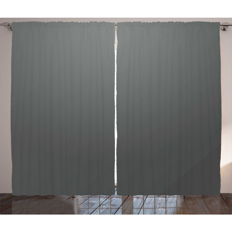 Plain Colored Dark Abstract Curtain