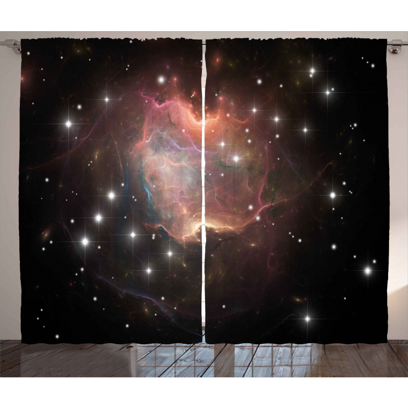 Deep Outer Space Curtain