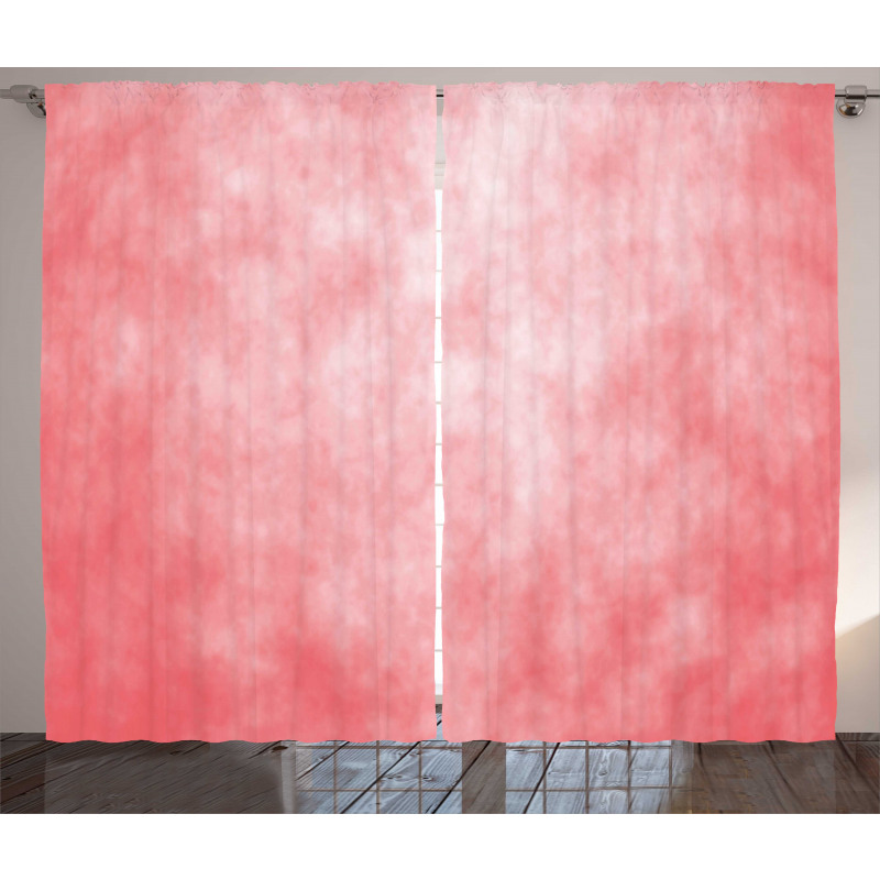 Pale Spring Watercolor Curtain
