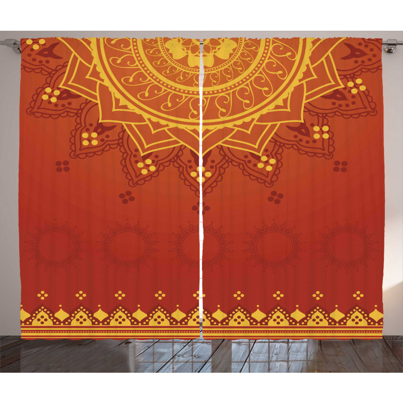 Traditional Saree Curtain
