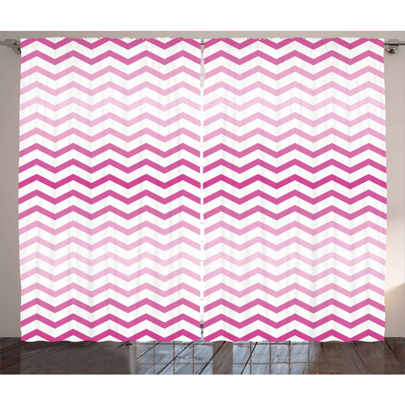 Twisted Parallel Lines Curtain
