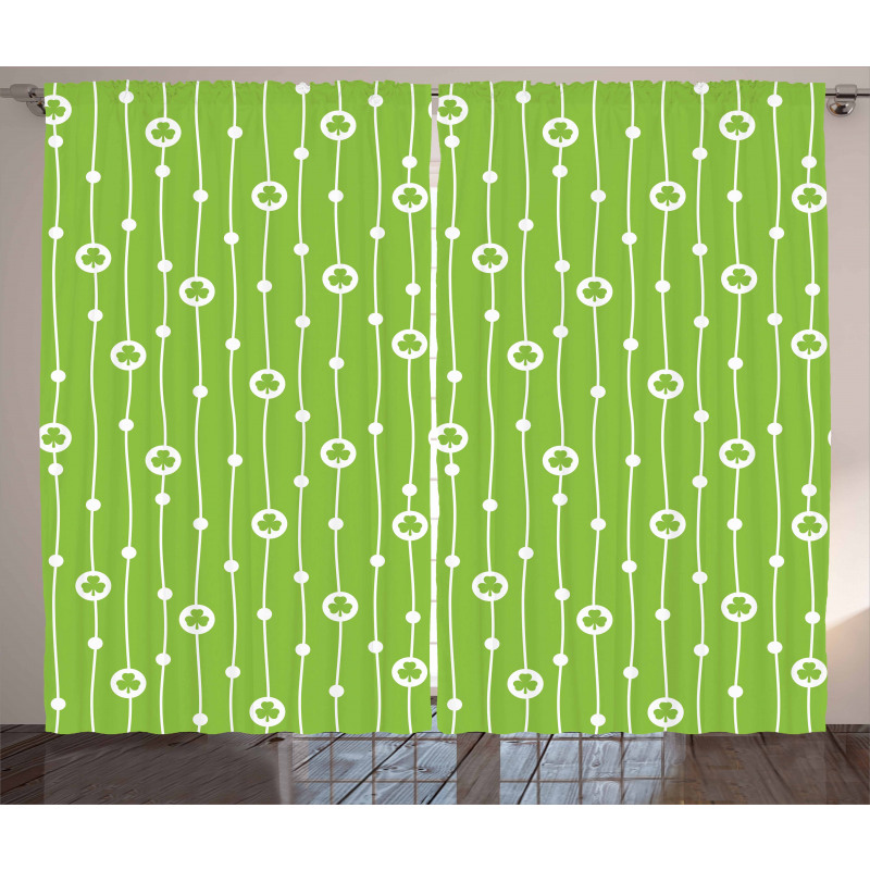 Trifolium Wavy Lines Curtain