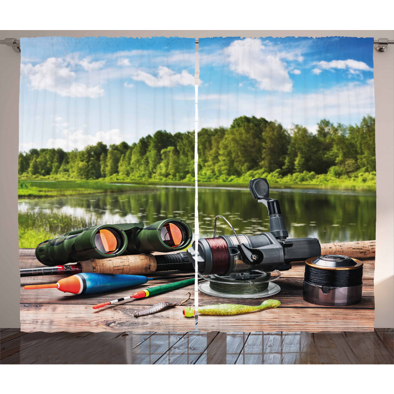 Fishing Tackle Curtain