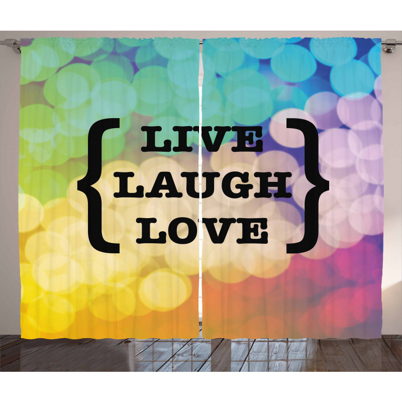Wise Phrase Curtain