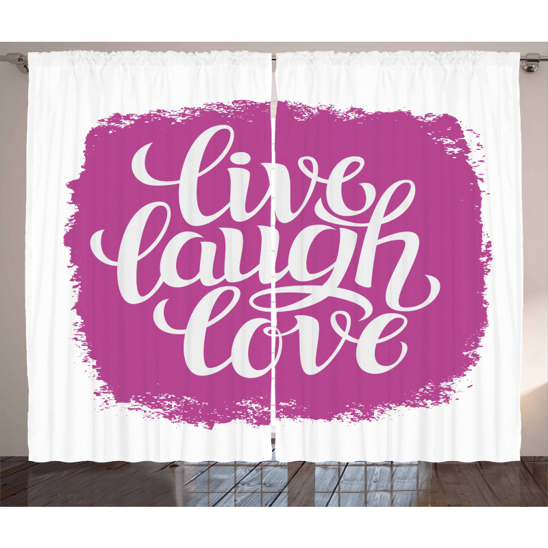 Motivation Life Curtain