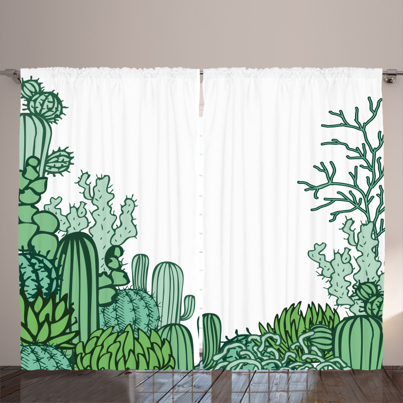 Arizona Doodle Desert Curtain
