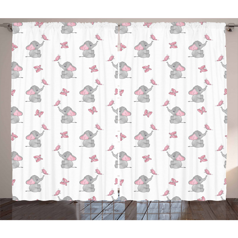 Baby Butterfly Curtain