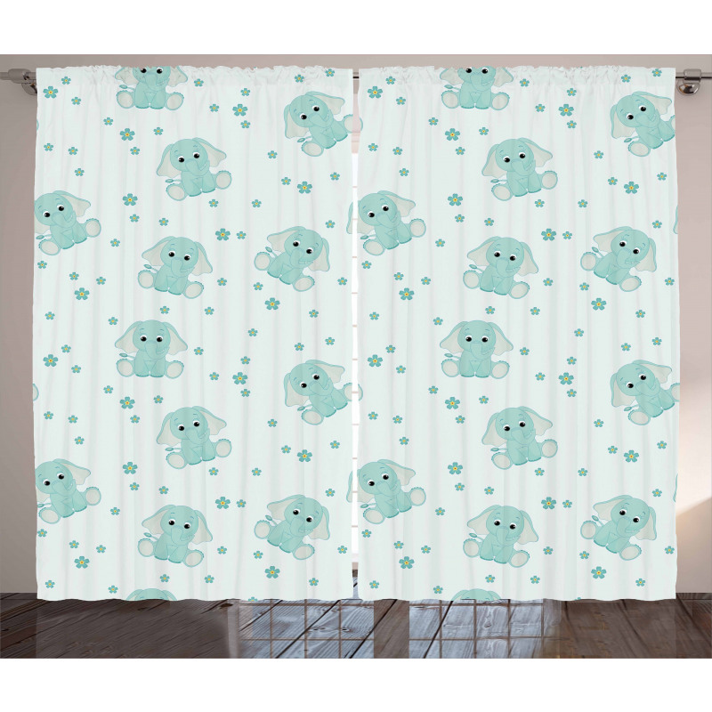 Spring Child Curtain