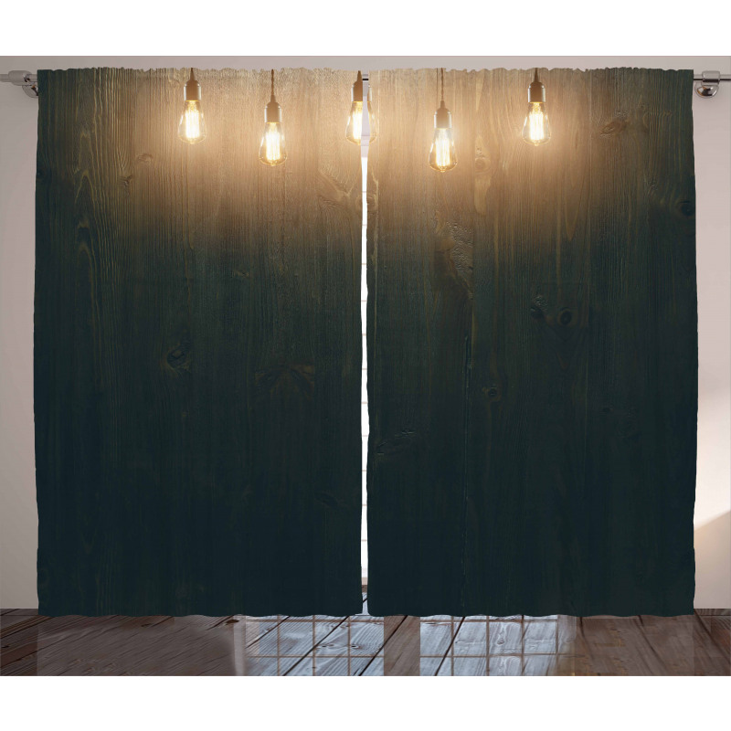 Wooden Room Curtain