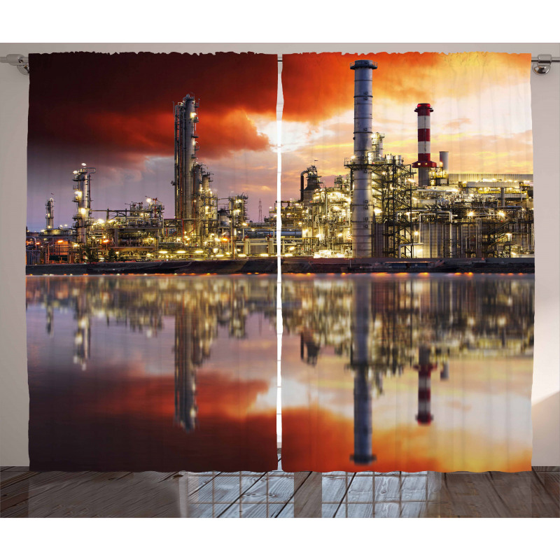 Oil Refinery Curtain