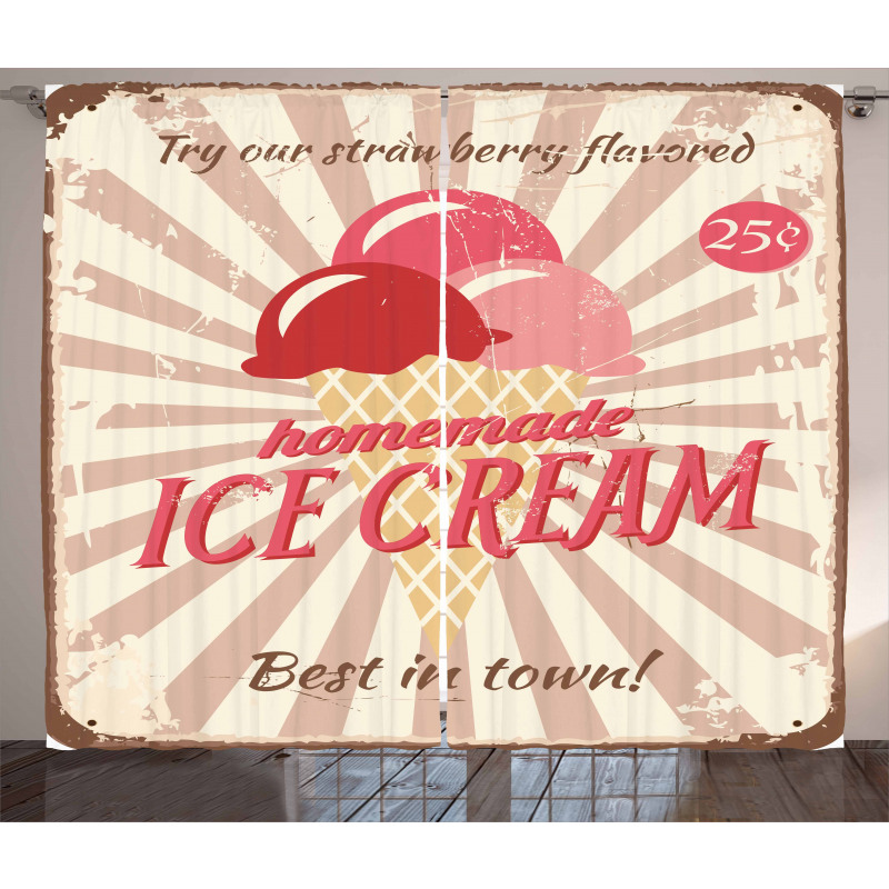 Homemade Ice Cream Curtain