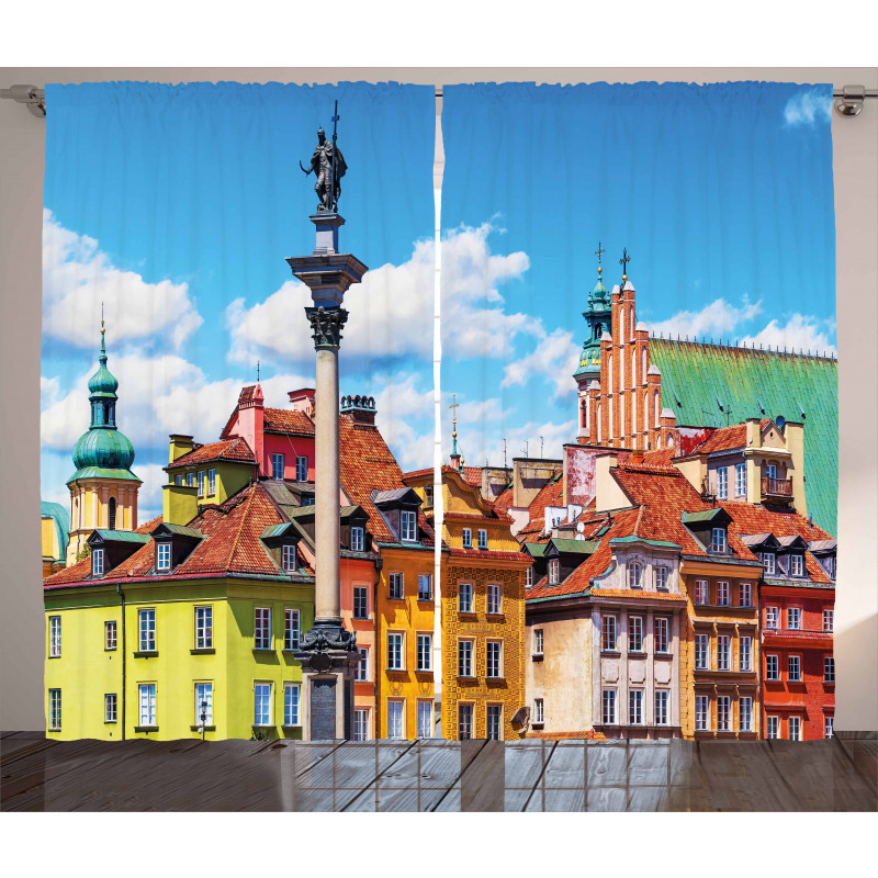Scenic Old Warsaw Curtain