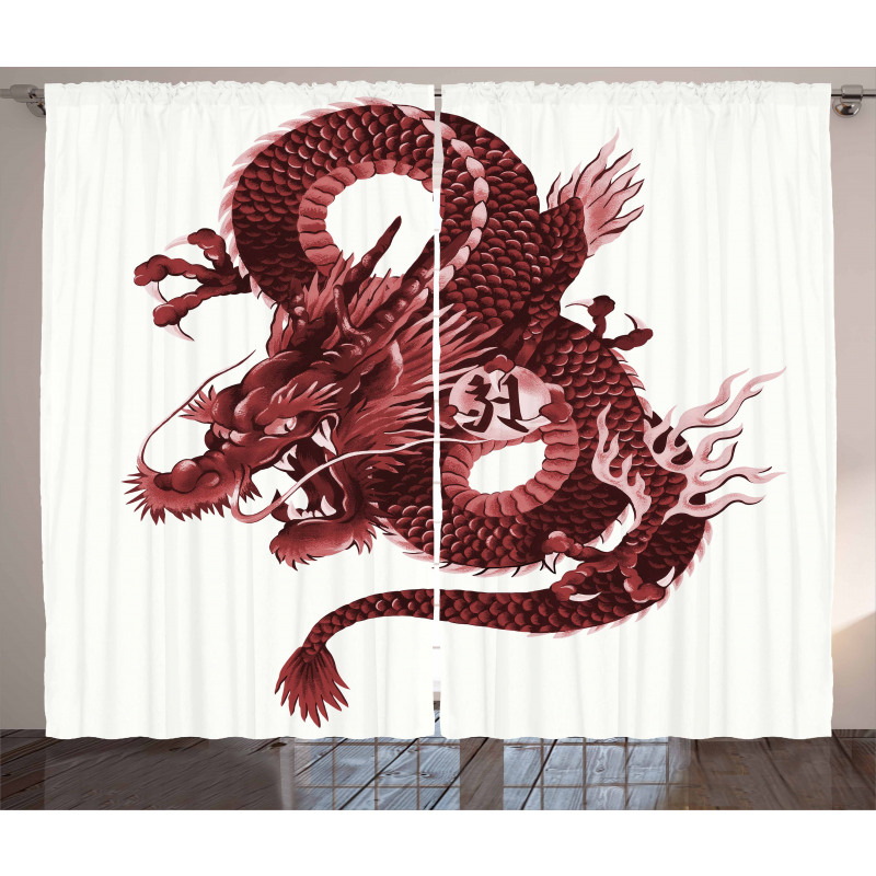 Japanese Noble Monster Curtain