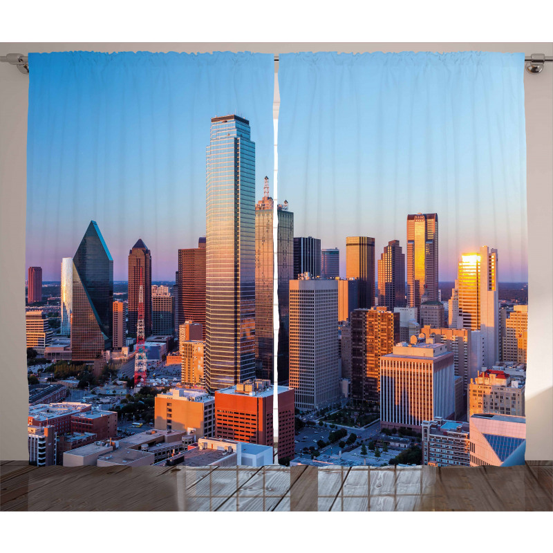 Dallas Sunset Curtain